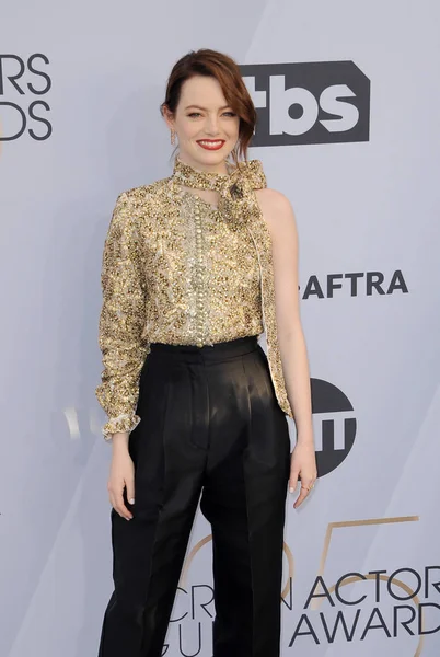 Emma Stone 25Th Annual Screen Actors Guild Awards Realizado Shrine — Fotografia de Stock