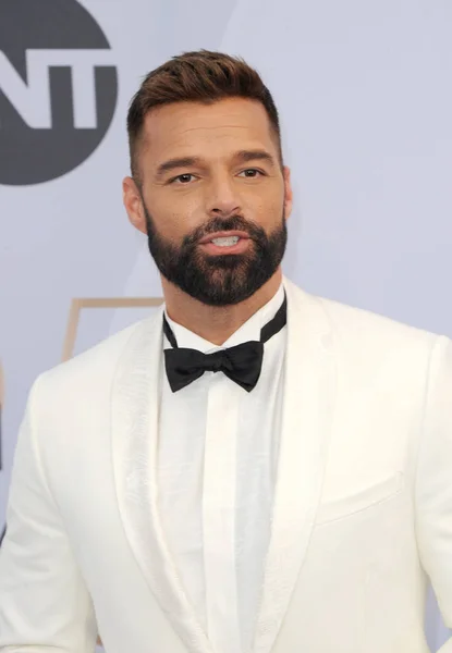 Ricky Martin Bei Der Jährlichen Preisverleihung Der Leinwandschauspieler Zunft Januar — Stockfoto
