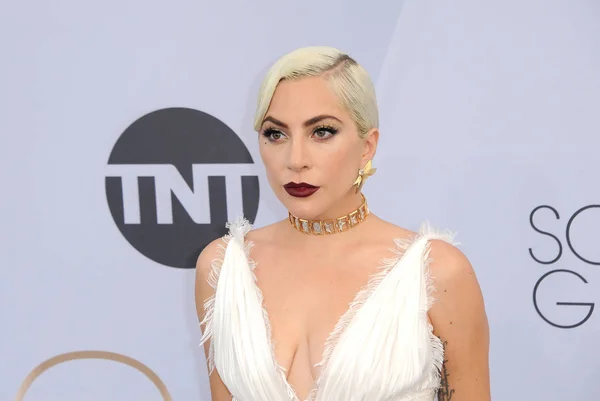 Lady Gaga Screen Actors Guild Awards Tahunan Yang Diadakan Shrine — Stok Foto