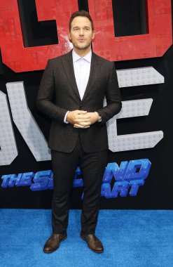 Los Angeles galasında Chris Pratt ' The Lego Film 2: ikinci bölümü ' Regency köyü tiyatro Westwood, ABD'de 2 Şubat 2019 düzenlenen.