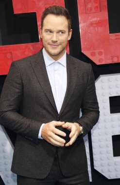 Los Angeles galasında Chris Pratt ' The Lego Film 2: ikinci bölümü ' Regency köyü tiyatro Westwood, ABD'de 2 Şubat 2019 düzenlenen.