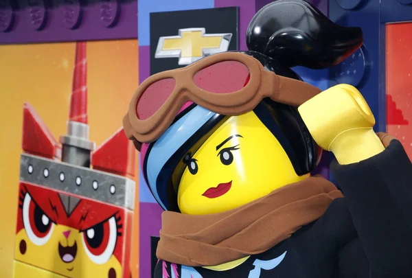 Lucy Los Angeles Premiera Lego Movie Drugiej Części Dniach Lutego — Zdjęcie stockowe