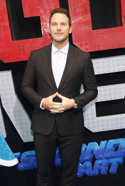 Chris Pratt Los Angeles Premiere Lego Movie Second Part Held — Stock Photo, Image