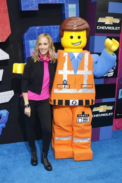 Kim Raver Los Angeles Premiera Lego Movie Drugiej Części Dniach — Zdjęcie stockowe