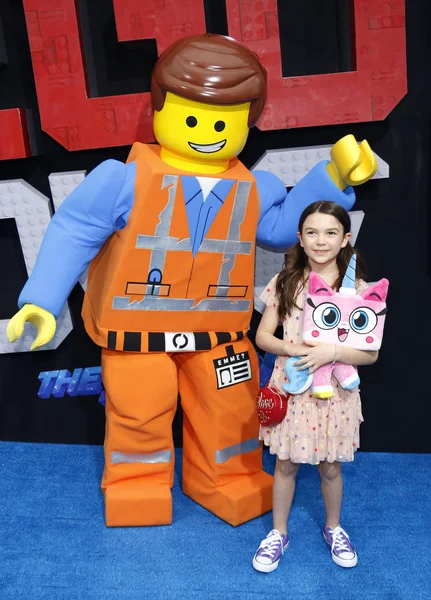Brooklynn Prins Los Angeles Première Van Lego Movie Het Tweede — Stockfoto