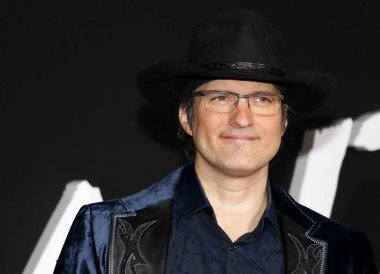 Robert Rodriguez Los Angeles galasında ' Alita: Battle Angel' Regency köyü tiyatro Westwood, ABD'de 5 Şubat 2019 düzenlenen.