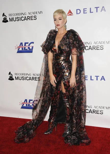 Katy Perry 2019 Musicares Person Year Honoring Dolly Parton Held — Stock Photo, Image