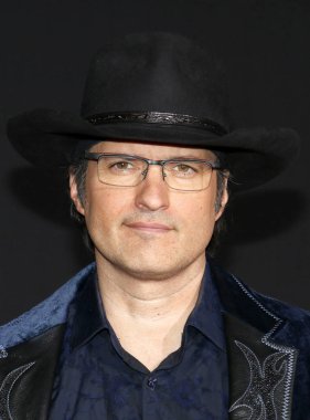 Yönetmen Robert Rodriguez Los Angeles galasında ' Alita: Battle Angel' Regency köyü tiyatro Westwood, ABD'de 5 Şubat 2019 düzenlenen.