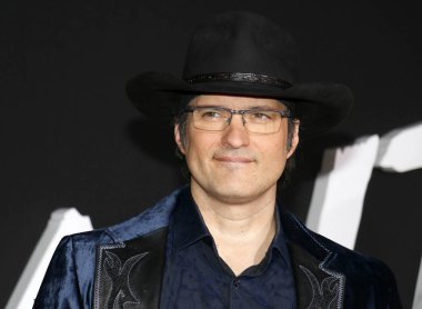 Yönetmen Robert Rodriguez Los Angeles galasında ' Alita: Battle Angel' Regency köyü tiyatro Westwood, ABD'de 5 Şubat 2019 düzenlenen.