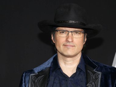 Yönetmen Robert Rodriguez Los Angeles galasında ' Alita: Battle Angel' Regency köyü tiyatro Westwood, ABD'de 5 Şubat 2019 düzenlenen.