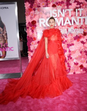 Şarkıcı Miley Cyrus, Los Angeles premiere 'Değil bu 11 Şubat 2019 Los Angeles, ABD Ace Hotel tiyatroda düzenlenen romantik'.