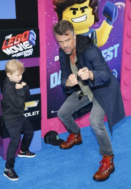 aktör Josh Duhamel, Los Angeles premiere ' The Lego film 2: ikinci bölümü ' Regency Köyü tiyatro Westwood, ABD'de 2 Şubat 2019 düzenlenen.