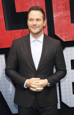 aktör Chris Pratt, Los Angeles premiere ' The Lego film 2: ikinci bölümü ' Regency Köyü tiyatro Westwood, ABD'de 2 Şubat 2019 düzenlenen.