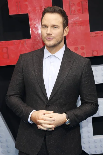 Actor Chris Pratt Los Angeles Premiere Lego Movie Second Part — Stock Photo, Image