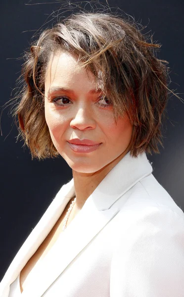 Carmen Ejogo Los Angeles Särskild Screening Alien Covenant Hölls Tcl — Stockfoto