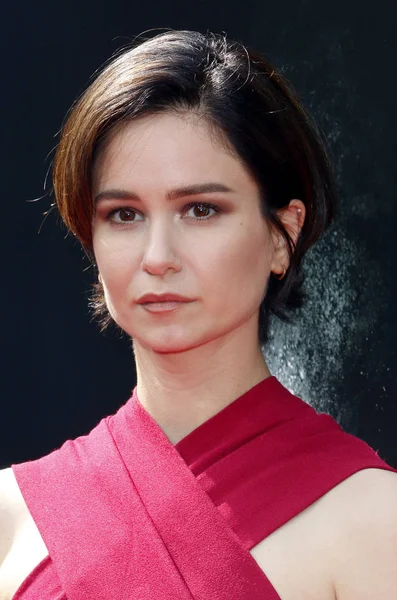 Katherine Waterston Alla Proiezione Speciale Los Angeles Alien Covenant Tenutasi — Foto Stock