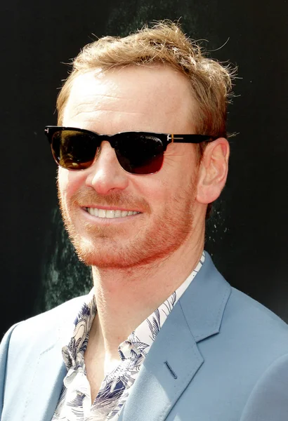 Michael Fassbender Los Angeles Specjalny Pokaz Alien Przymierza Tcl Chiński — Zdjęcie stockowe