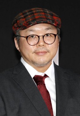manga sanatçısı Yukito Kishiro, Los Angeles premiere ' Alita: Battle Angel' Regency köyü tiyatro Westwood, ABD'de 5 Şubat 2019 düzenlenen.