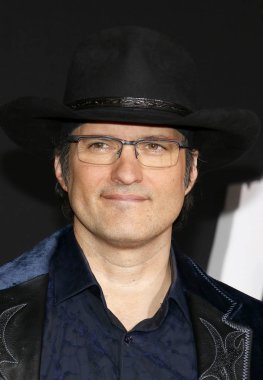 Yönetmen Robert Rodriguez Los Angeles galasında ' Alita: Battle Angel' Regency köyü tiyatro Westwood, ABD'de 5 Şubat 2019 düzenlenen.