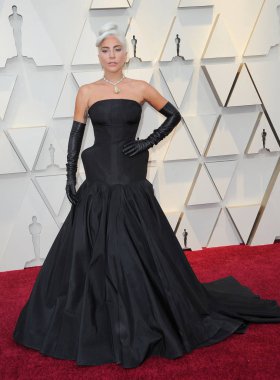 Lady Gaga Hollywood ve Highland Los Angeles, ABD 24 Şubat 2019 düzenlenen 91 yıllık Akademi Ödülleri'nde.