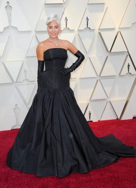 Lady Gaga Hollywood ve Highland Los Angeles, ABD 24 Şubat 2019 düzenlenen 91 yıllık Akademi Ödülleri'nde.