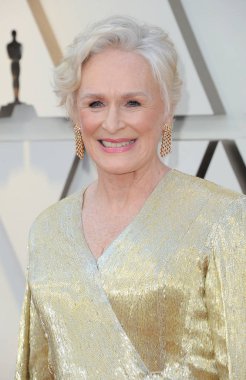24 Şubat 2019 Hollywood ve Highland Los Angeles, ABD Glenn Close 91 yıllık Akademi Ödülleri'nde düzenlenen.