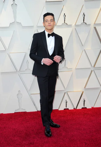 Rami Malek Årliga Academy Awards Hölls Hollywood Och Highland Los — Stockfoto