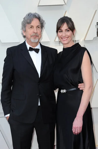 Peter Farrelly Melinda Kocsis 91St Annual Academy Awards Held Hollywood — Stock Photo, Image