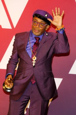 24 Şubat 2019 Hollywood ve Highland Los Angeles, ABD Spike Lee 91 yıllık Akademi Ödülleri - Kazananlar Oda düzenlenen.