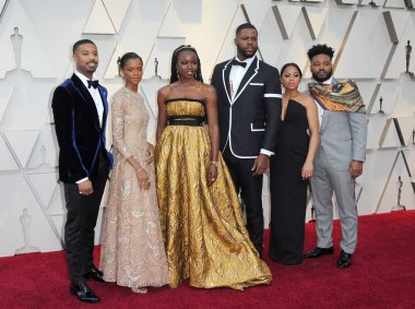 Michael B. Jordan, Letitia Wright, Danai Gurira, Winston Duke, Zinzi Evans, Ryan Coogler