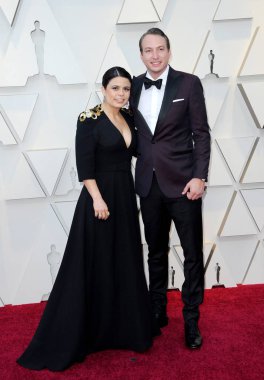 Hollywood ve Highland Los Angeles, ABD Gabriela Rodriguez ve Nicols Celis 91 yıllık Akademi Ödülleri'nde 24 Şubat 2019 düzenlenen.