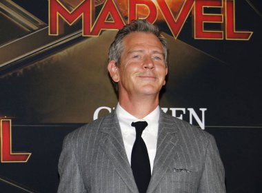4 Mart 2019 Hollywood, ABD El Capitan tiyatroda aktör Ben Mendelsohn 'Kaptan Marvel' Dünya galasında düzenlenen.