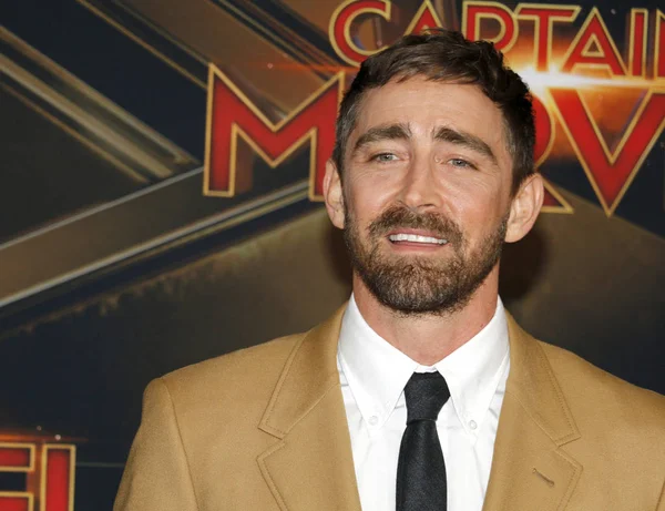 Actor Lee Pace World Premiere Captain Marvel Held Capitan Theater — Stock Photo, Image
