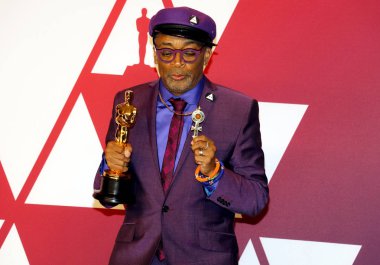 Spike Lee 91 yıllık Akademi Ödülleri - basın odası Loews Hotel Hollywood, ABD'de 24 Şubat 2019 düzenlenen.