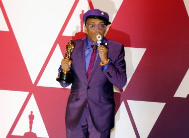 Spike Lee 91 yıllık Akademi Ödülleri - basın odası Loews Hotel Hollywood, ABD'de 24 Şubat 2019 düzenlenen.