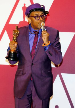 Spike Lee 91 yıllık Akademi Ödülleri - basın odası Loews Hotel Hollywood, ABD'de 24 Şubat 2019 düzenlenen.