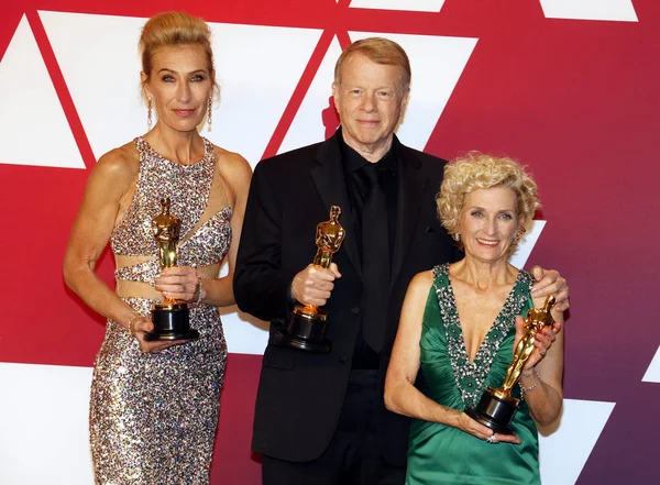 Kate Biscoe Greg Cannom Och Patricia Dehaney 91St Årliga Academy — Stockfoto