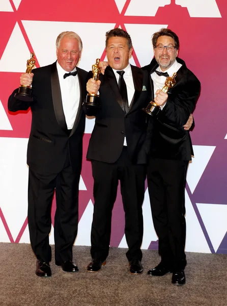 Пол Мей Тим Кавагин Джон Касали Церемонии Вручения Премии Оскар — стоковое фото