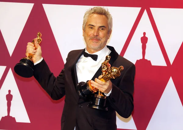 Alfonso Cuaron 91 yıllık Akademi Ödülleri - basın odası Loews Hotel Hollywood, ABD'de 24 Şubat 2019 düzenlenen.