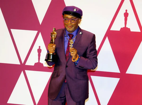 Spike Lee 91 yıllık Akademi Ödülleri - basın odası Loews Hotel Hollywood, ABD'de 24 Şubat 2019 düzenlenen.