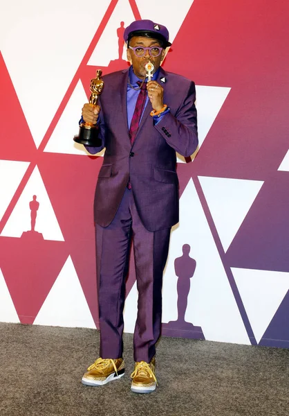 Spike Lee 91 yıllık Akademi Ödülleri - basın odası Loews Hotel Hollywood, ABD'de 24 Şubat 2019 düzenlenen.