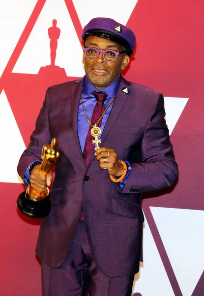Spike Lee 91 yıllık Akademi Ödülleri - basın odası Loews Hotel Hollywood, ABD'de 24 Şubat 2019 düzenlenen.