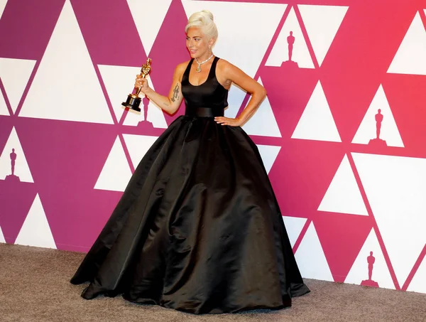 Lady Gaga 91St Annual Academy Awards Sala Stampa Tenutasi Presso — Foto Stock