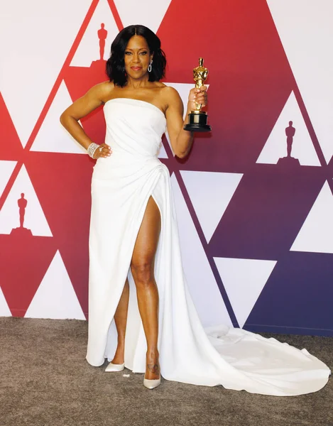 91 yıllık Akademi Ödülleri - basın odası Regina King Loews Hotel Hollywood, ABD'de 24 Şubat 2019 düzenlenen.