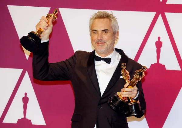 Alfonso Cuaron Bei Den Jährlichen Academy Awards Presseraum Loews Hotel — Stockfoto