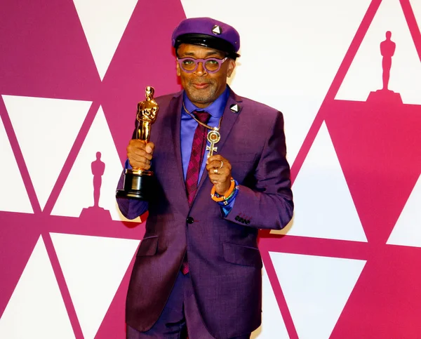 Spike Lee 91 yıllık Akademi Ödülleri - basın odası Loews Hotel Hollywood, ABD'de 24 Şubat 2019 düzenlenen.
