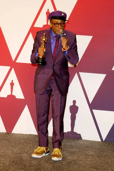 Spike Lee 91 yıllık Akademi Ödülleri - basın odası Loews Hotel Hollywood, ABD'de 24 Şubat 2019 düzenlenen.
