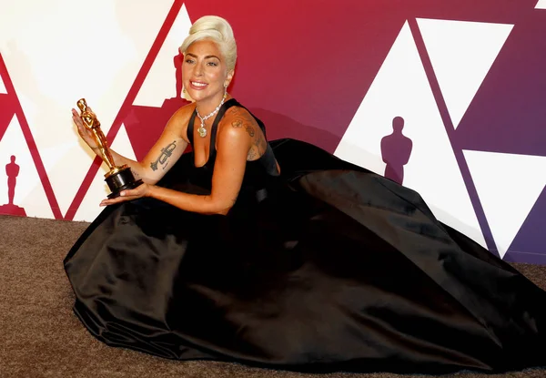 Lady Gaga 91St Annual Academy Awards Sala Stampa Tenutasi Presso — Foto Stock