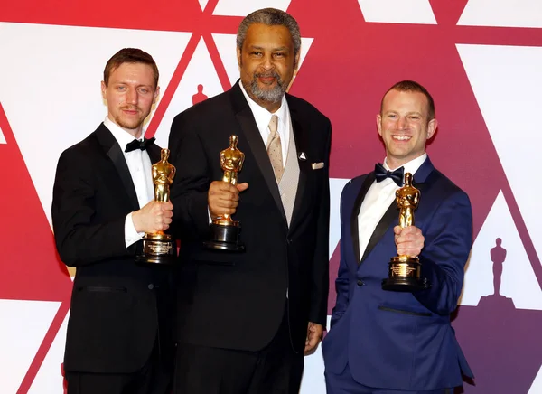 David Rabinowitz Charlie Wachtel Kevin Willmott 91E Jaarlijkse Academy Awards — Stockfoto