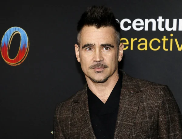 Actor Colin Farrell Estreno Mundial Dumbo Celebrado Teatro Capitan Hollywood — Foto de Stock